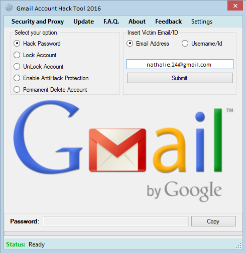 gmail hacking tools